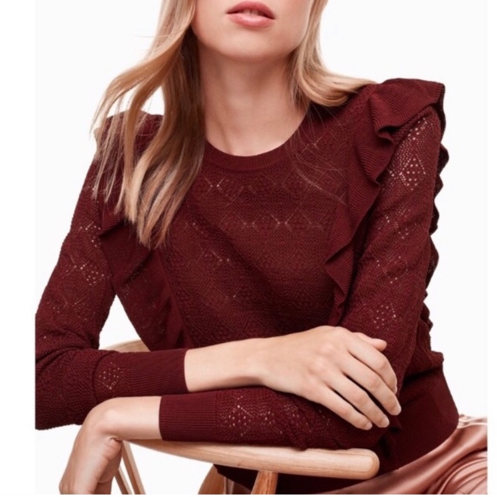 Aritzia Wilfred Bernelle Sweater